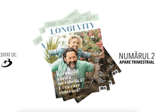 120 de pagini de longevitate cu longevity magazine