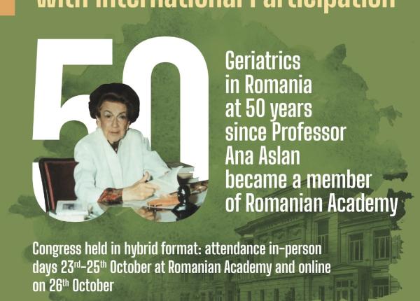 senatul stiintific al fundatiei dan voiculescu pentru dezvoltarea romaniei partener stiintific la al xvi lea congres national de geriatrie si gerontologie