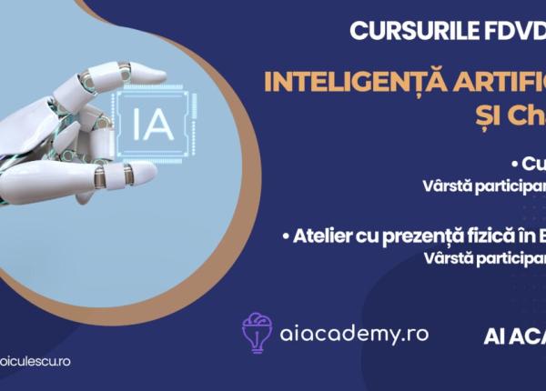inteligenta artificiala nu mai este viitor ci prezent un curs inovator lansat de fundatia dan voiculescu ii pregateste pe tineri pentru meseriile de maine