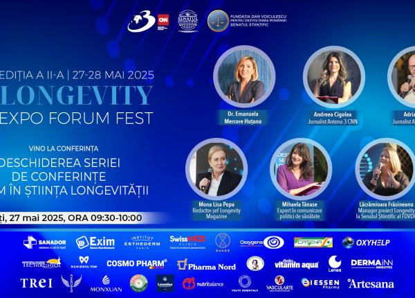 longevity expo forum fest 2025 medicina stilului de viata fundamentul unei sanatati durabile