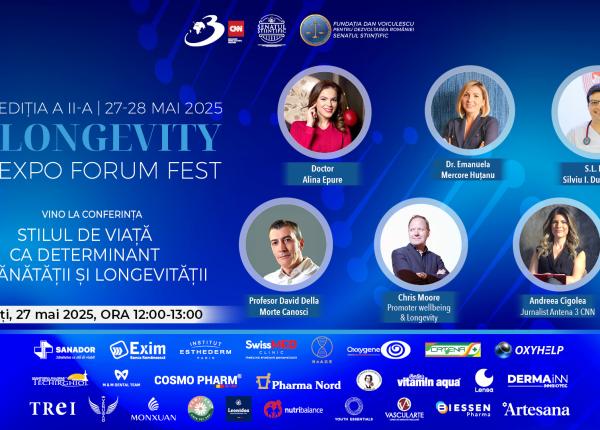 longevity expo forum fest 2025 stilul de viata ca determinant al sanatatii si longevitatii