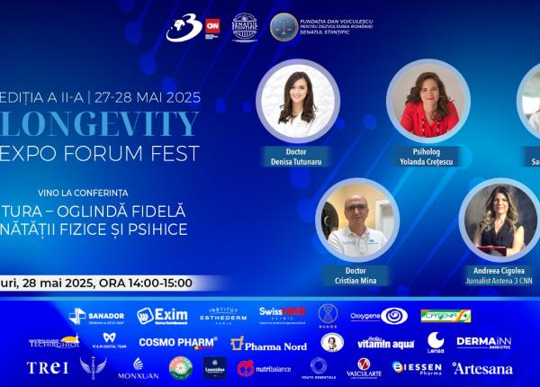 longevity forum fest 2025 dantura oglinda fidela a sanatatii fizice si psihice