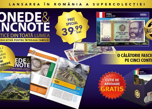 colectia monede si bancnote autentice din toata lumea continua calatoria sa fascinanta