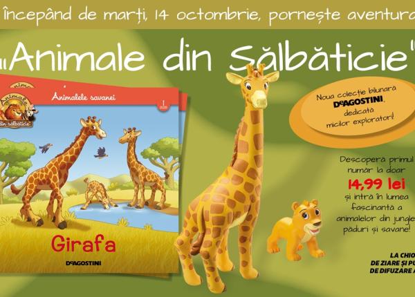 descopera lumea fascinanta a animalelor salbatice cu noua colectie deagostini animale din salbaticie aventura joaca si descoperire pentru intreaga familie