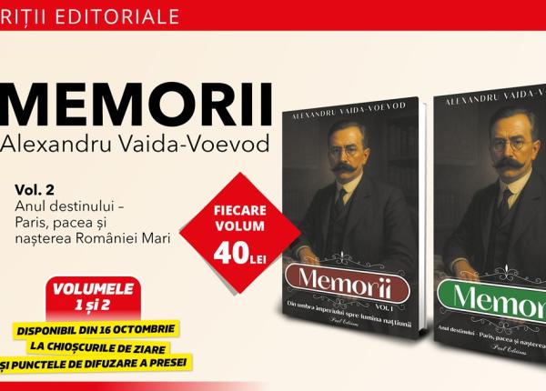 memoriile lui alexandru vaida voevod volumul 2 anul destinului paris pacea si nasterea romaniei mari
