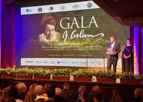 romania care imbatraneste frumos senatul stiintific al fundatiei dan voiculescu premiat la gala ana aslan pentru proiectul harta longevitatii in romania