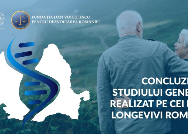 senatul stiintific al fundatiei dan voiculescu pentru dezvoltarea romaniei prezinta concluziile studiului genetic realizat pe cei mai longevivi romani